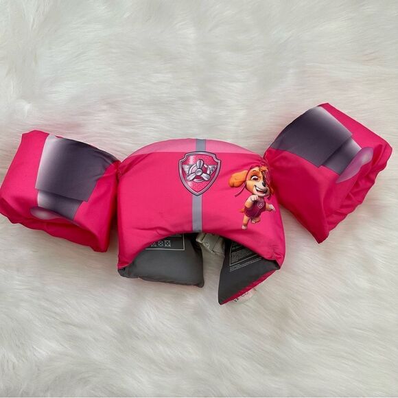 SwimWays Nickelodeon Paw Patrol Skye Learn-to-Swim Kids Life Jacket - Picture 1 of 7